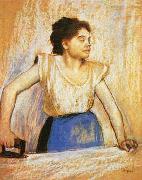 Edgar Degas Girl at Ironing Board china oil painting reproduction